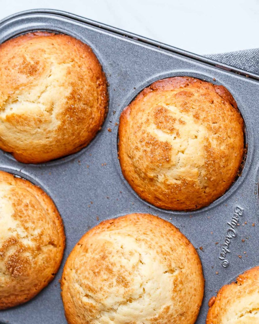 Brown Butter Lemon Muffins - #recipe by #eatwell101 - https://www.eatwell101.com/brown-butter-lemon-muffins-recipe