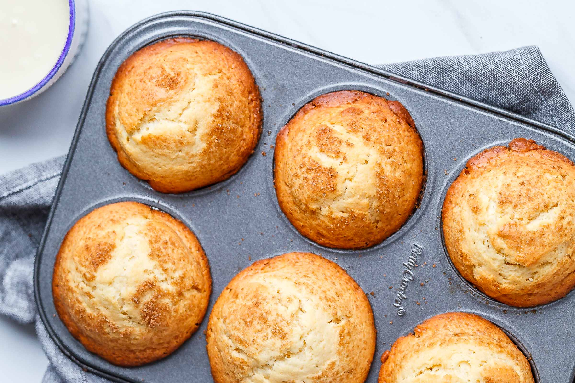 Brown Butter Lemon Muffins