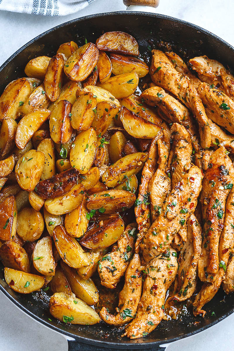chicken breast with potatoes recipe diet