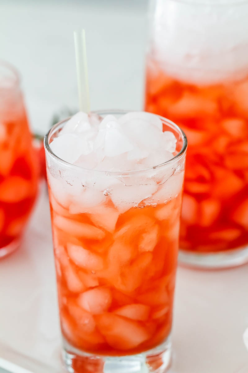 Strawberry-Lime Tom Collins - Sweet and refreshing, this strawberry cocktail is like liquid summer!