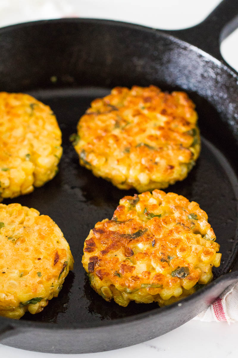 Corn Fritters Recipe - Crispy on the edges, soft in the middle and so delicious, a great side dish for a host of dinners!