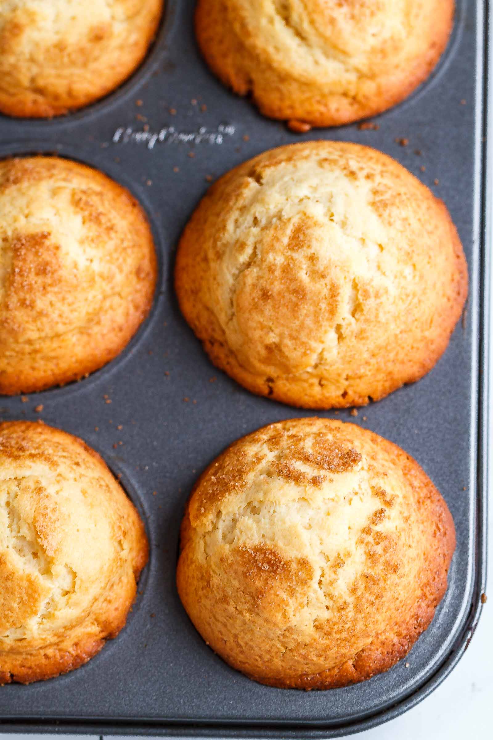 Brown Butter Lemon Muffins - Rich, moist and fluffy - The only recipe you need for a perfect grab-n-go breakfast. 