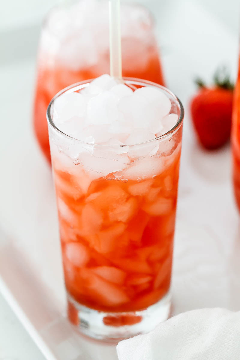 Strawberry-Lime Tom Collins - Sweet and refreshing, this strawberry cocktail is like liquid summer!