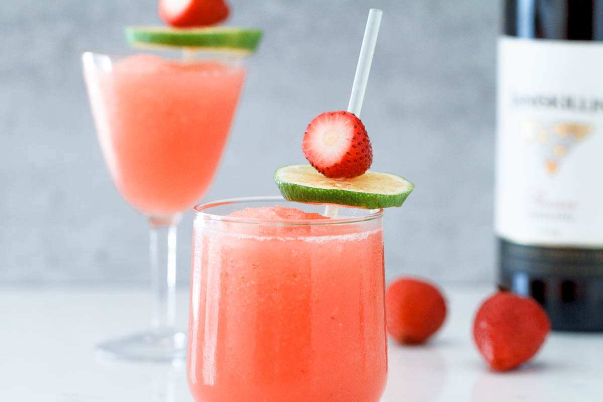 Summer Fruit Wine Slushies