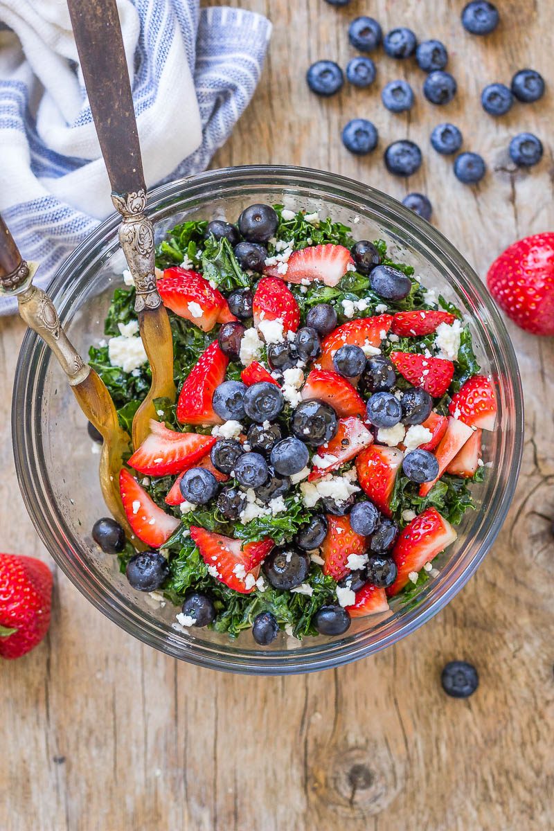 Summer Kale Salad - Healthy, tasty and super nutritive, if you’re looking for the perfect summer salad, this is it!