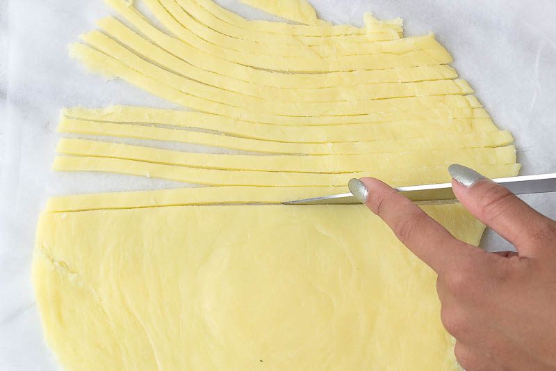 2-Ingredient Keto / Low Carb Pasta Noodles - Chewy and delicious - the perfect low carb basis for all of your favorite pasta sauces and flavors!
