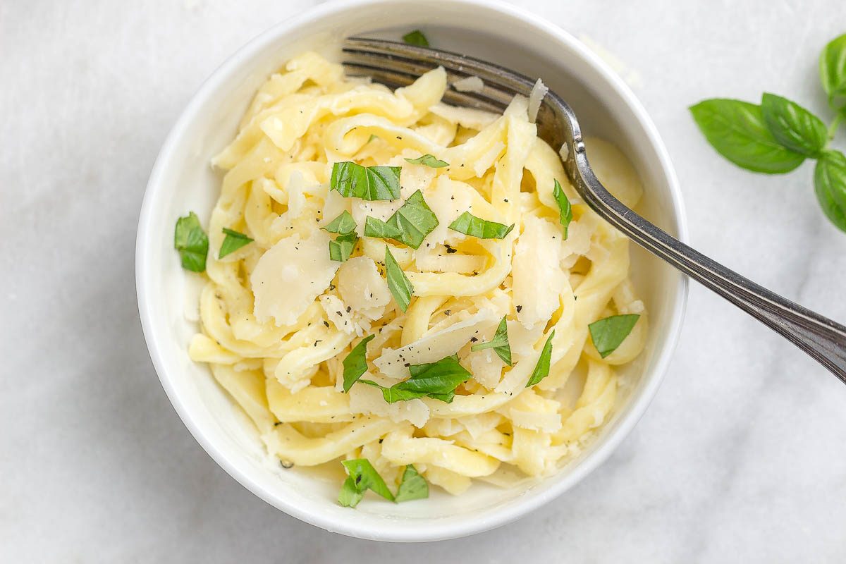 2-Ingredient Keto / Low Carb Pasta Noodles