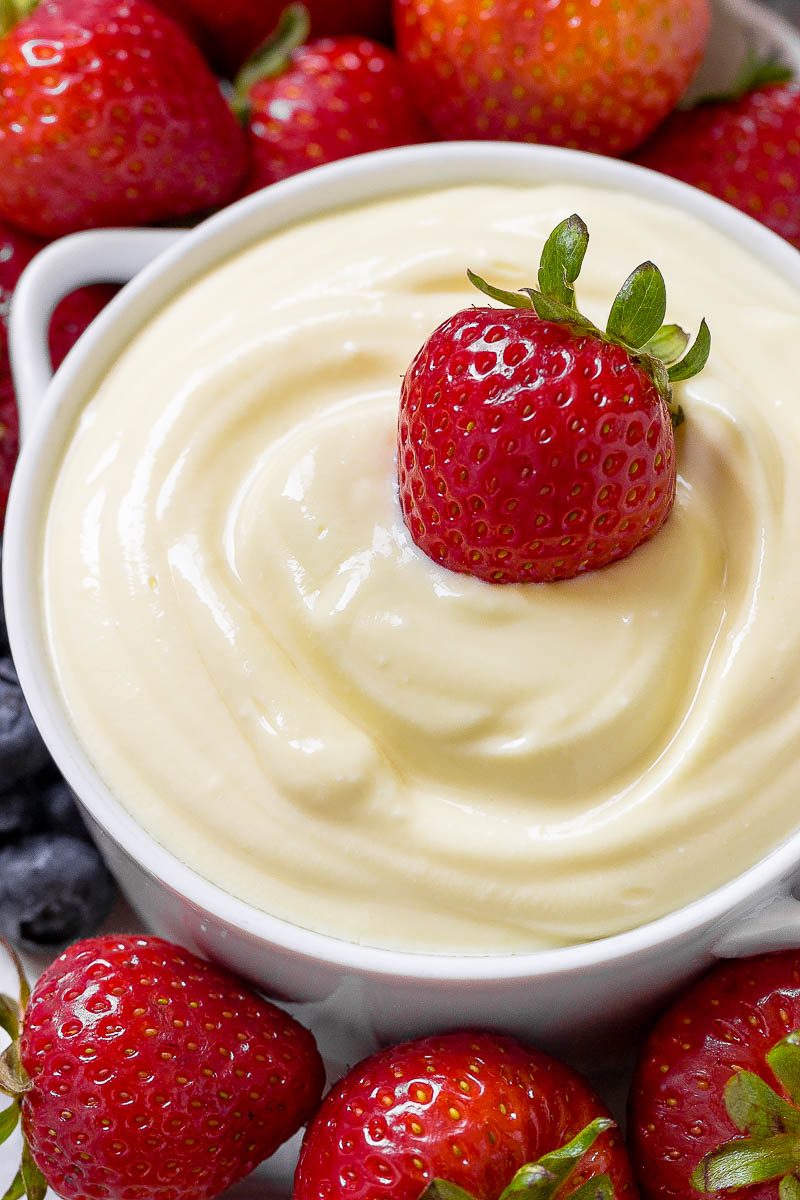 Cream Cheese Fruit Dip Recipe — Eatwell101