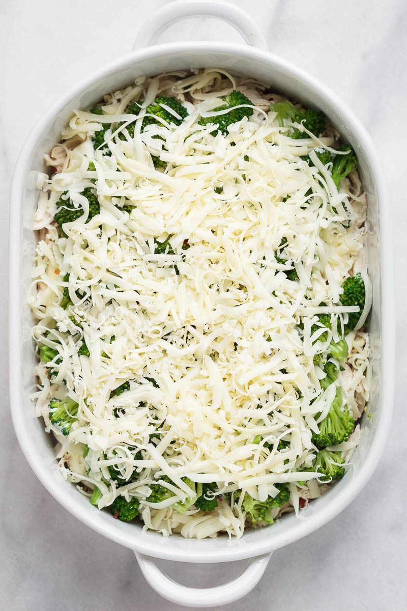 Broccoli Chicken Casserole with Cream Cheese and Mozzarella – Chicken ...