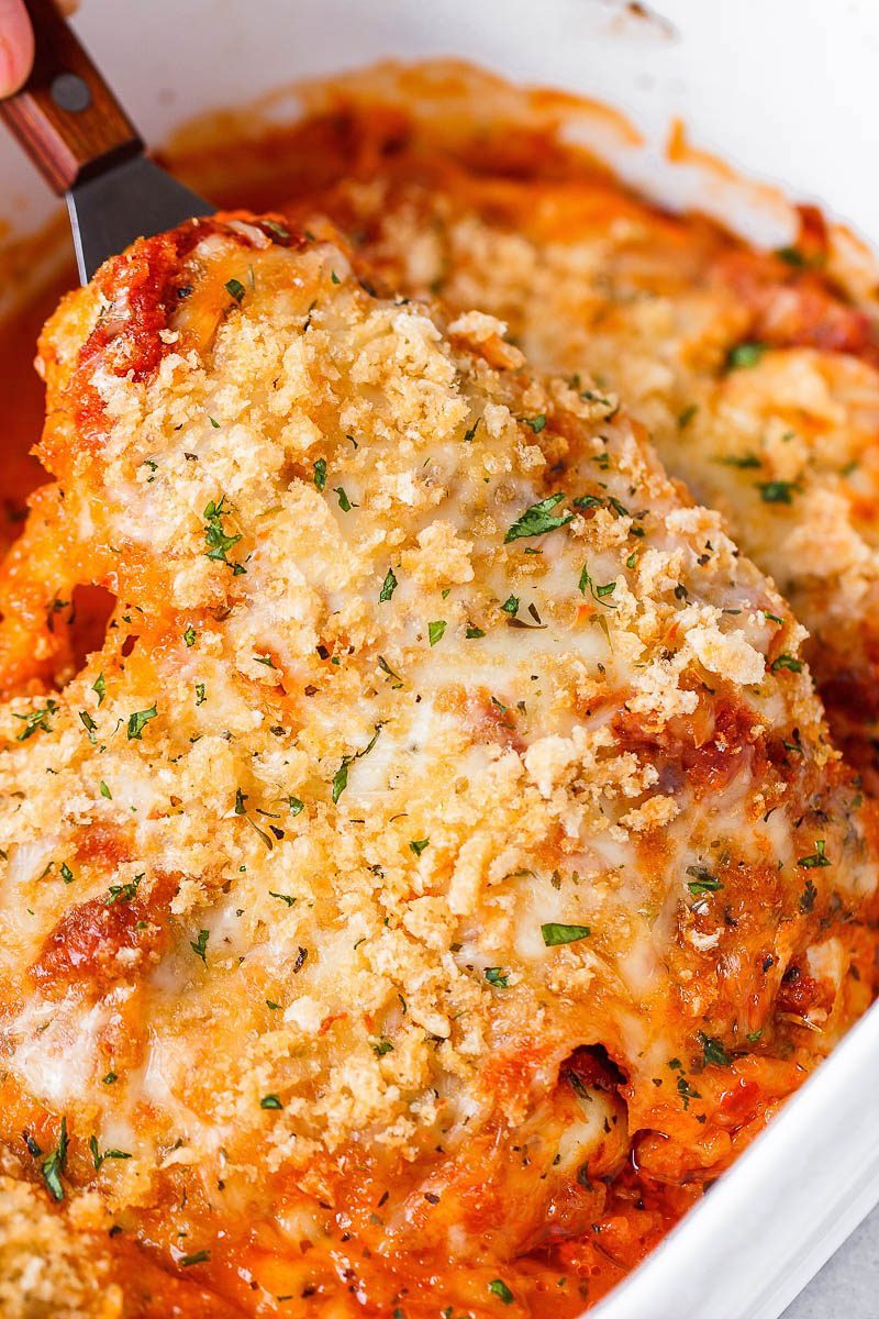 Crispy Chicken Parmesan Casserole Recipe – Best Chicken Casserole ...