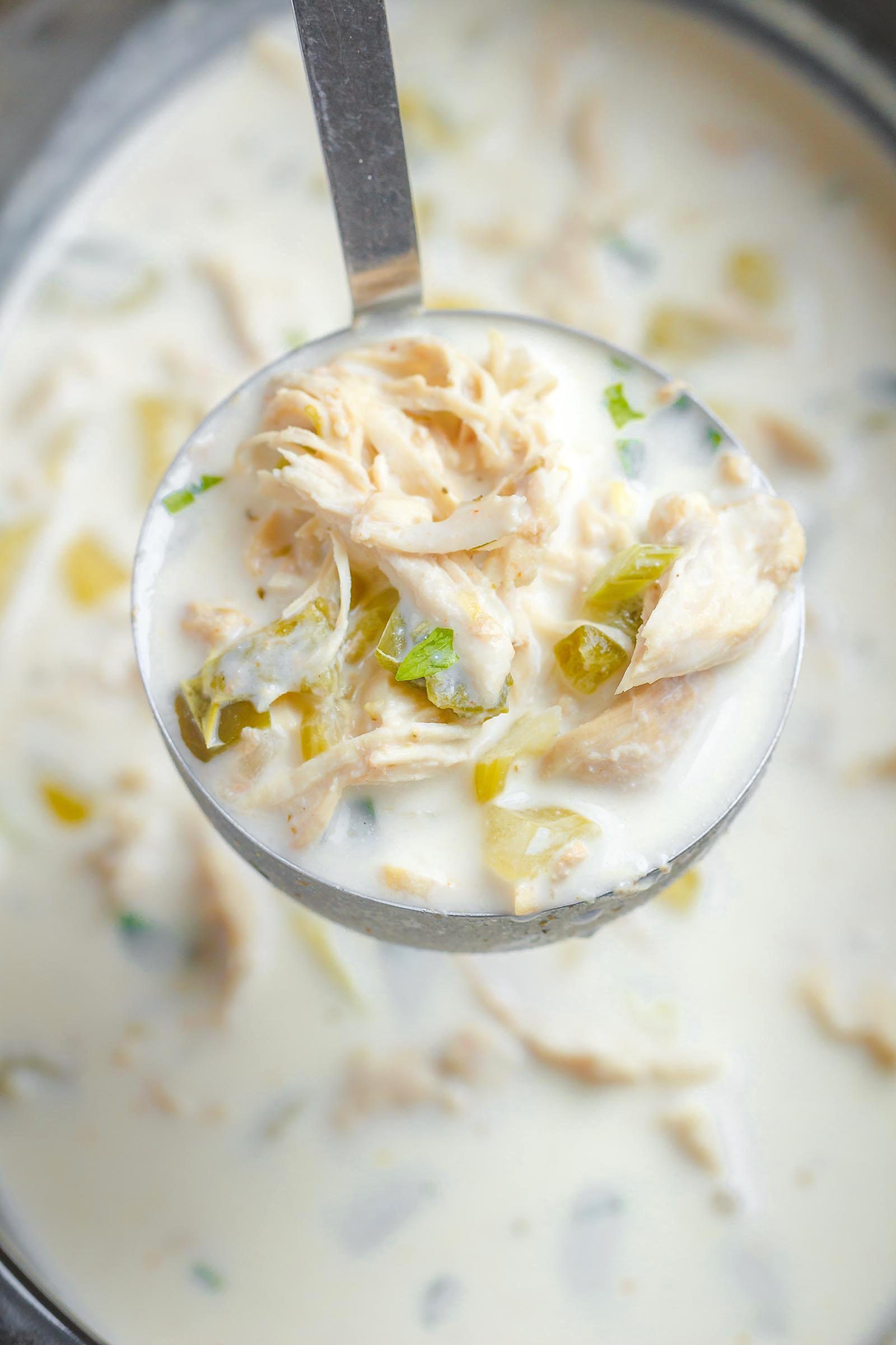 how to cook white chicken chili recipe