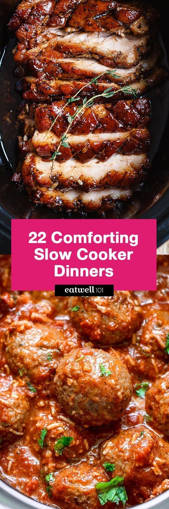 Comforting Slow Cooker for Dinner - Here is a selection of our favorite slow cooker meals, perfect for all skill levels! Enjoy!