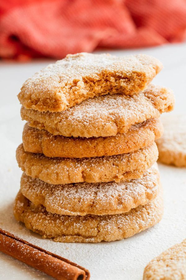 Easy Cinnamon Sugar Cookies - #recipe by #eatwell101 - https://www.eatwell101.com/cinnamon-sugar-cookies-recipe