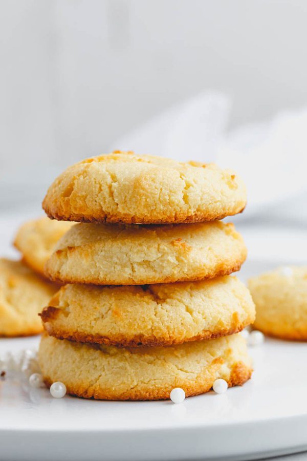 Cream Cheese Cookies (low carb, Keto friendly) - #recipe by #eatwell101 - https://www.eatwell101.com/cream-cheese-cookies-recipe