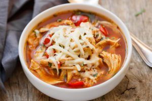 Instant Pot Fajita Chicken Soup