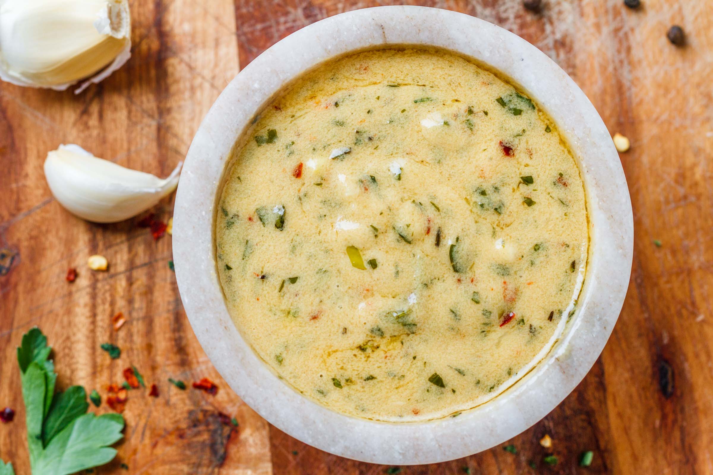 Cowboy Butter Dipping Sauce