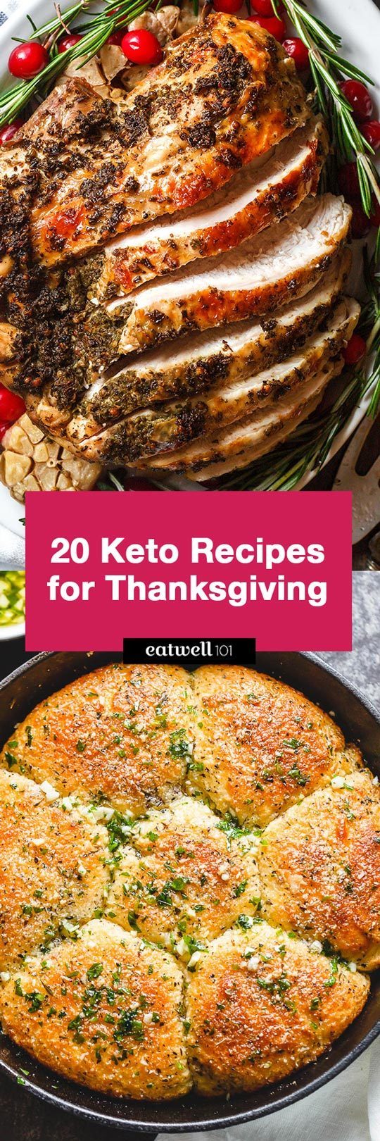 20 Keto Recipes Ideas for Thanksgiving - These low carb / keto Thanksgiving recipes are all your favorites with a new spin!