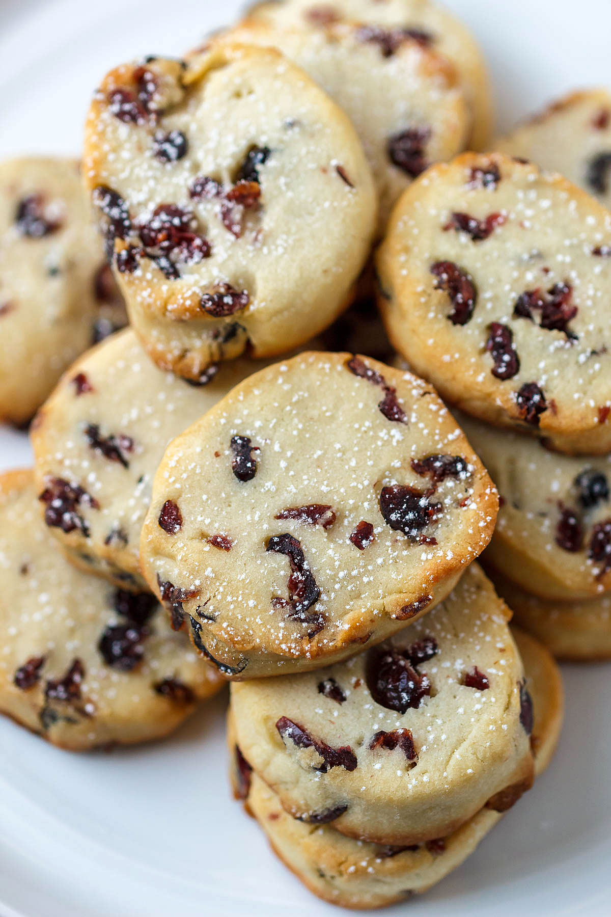 Cranberry Shortbread Cookies Recipe — Eatwell101