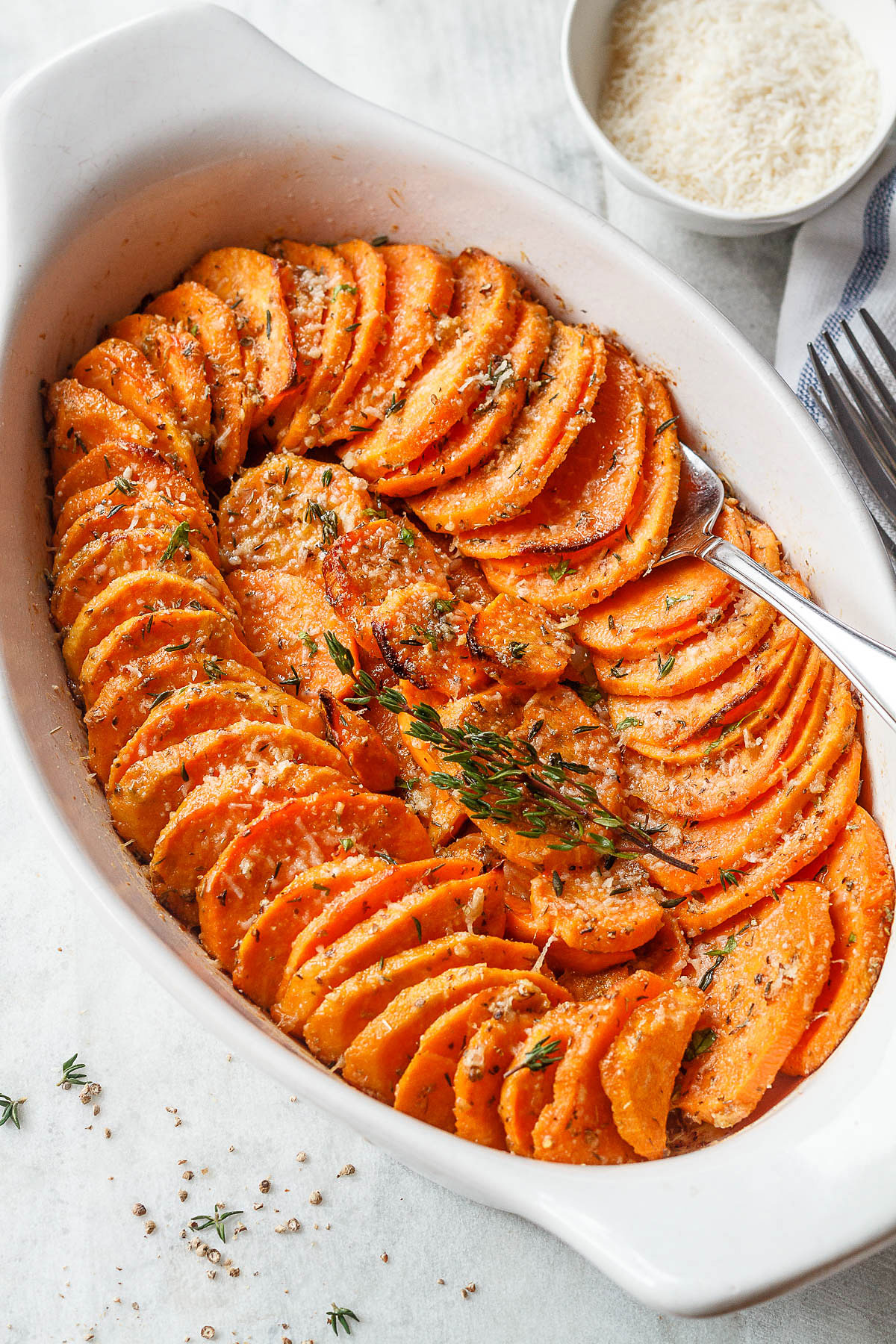 Roasted Sweet Potato Recipe With Garlic And Parmesan How To Roast 
