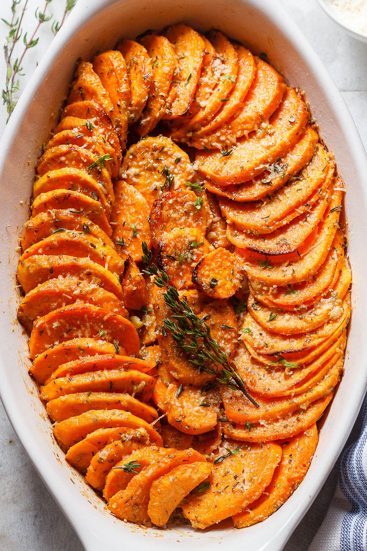 Roasted Sweet Potato Recipe with Garlic and Parmesan – How to Roast