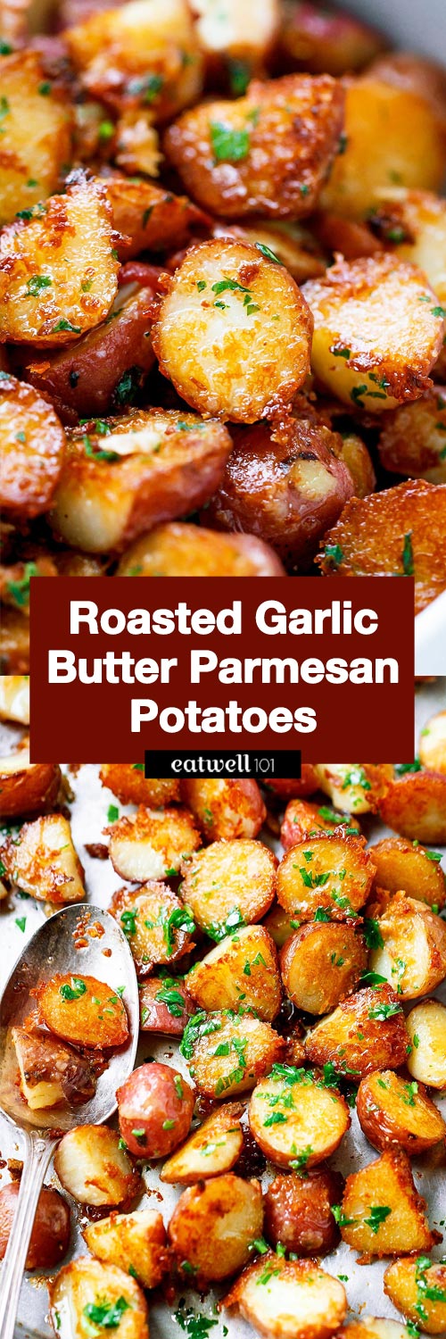 Fried Potatoes Recipe with Garlic Browned Butter – How to cook Baby Potatoes  — Eatwell101