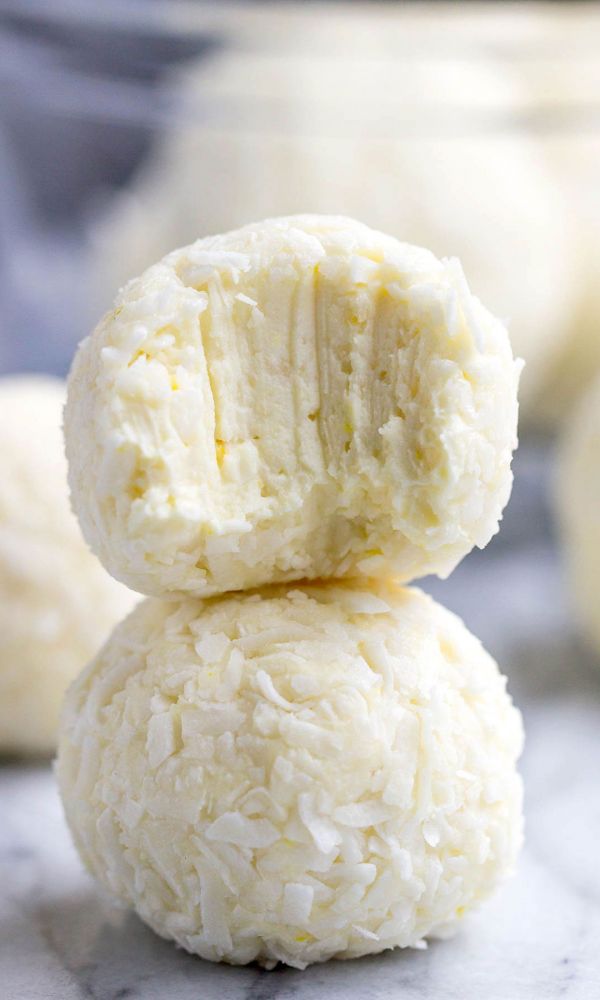 Lemon Cheesecake Fat Bombs