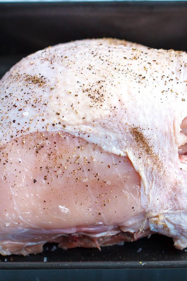 How to Stuff a Turkey Breast With Herbed Butter