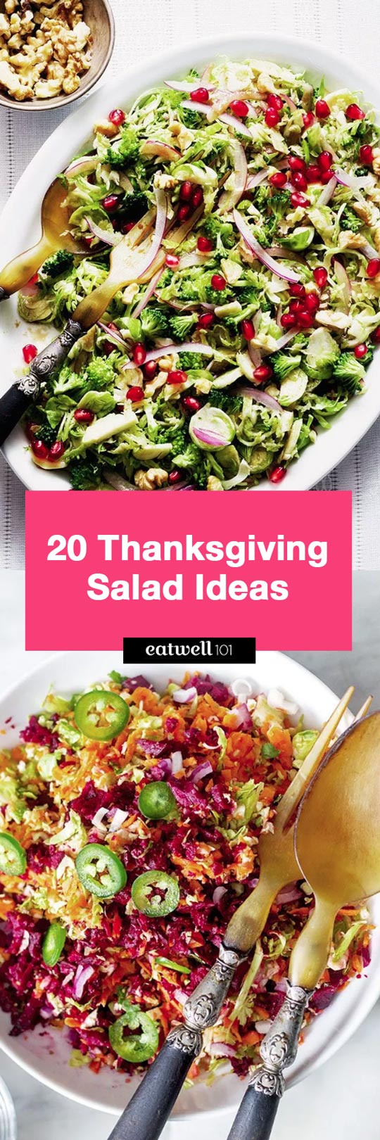Thanksgiving Salad Recipes: 20 Salad Ideas for Your Thanksgiving Table ...