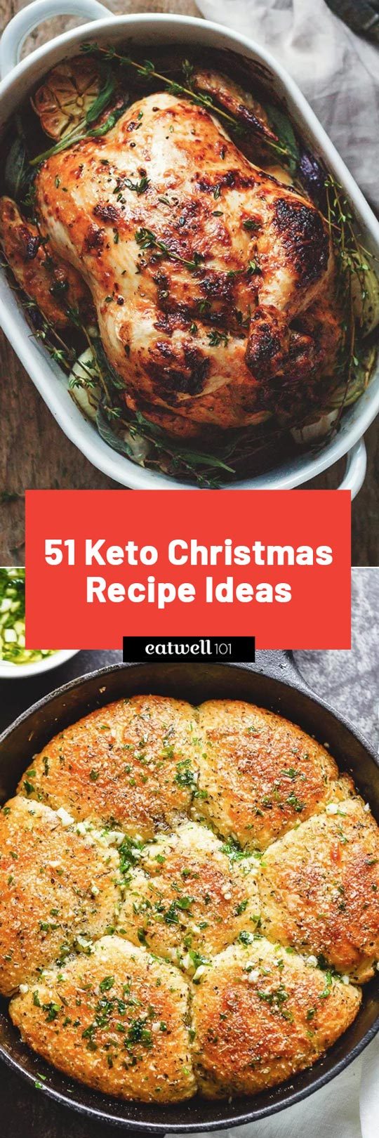 Keto Christmas Recipes: Consider your Christmas menu planned with these 50+ Keto Christmas recipes!