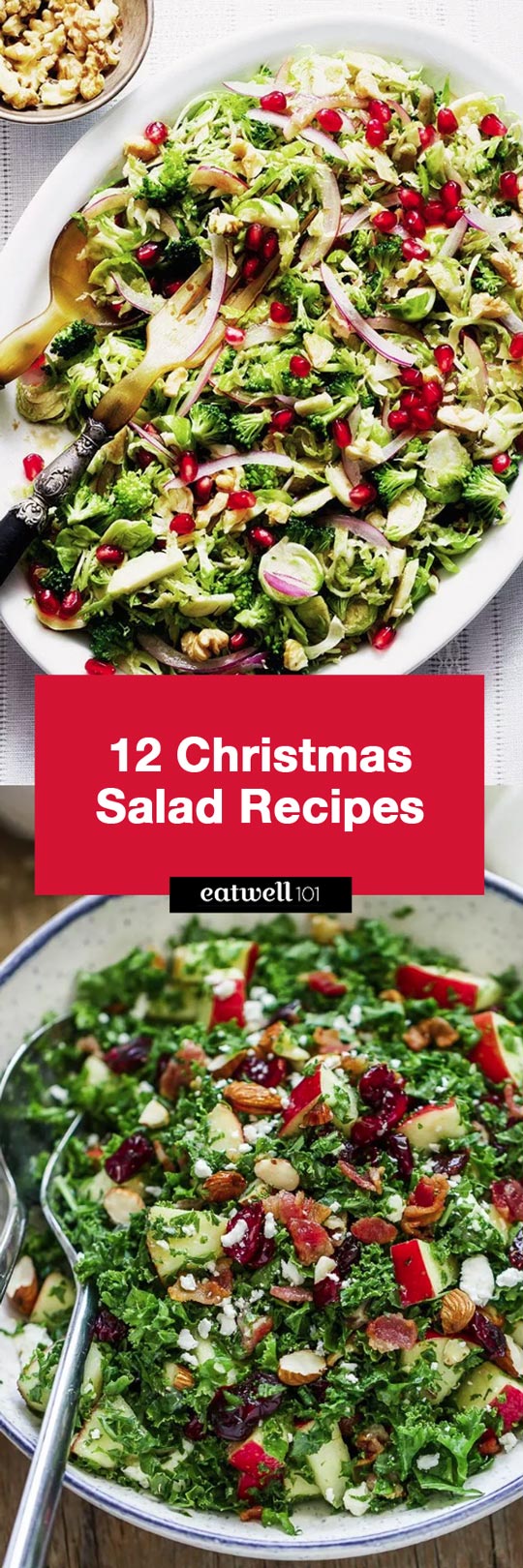 These Holiday salad ideas are perfect if you crave a plate of flavor-packed greens on Christmas Day.