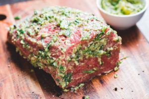 Garlic Butter Herb Roast Beef