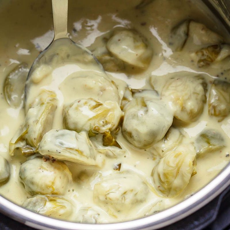 Instant pot chicken and brussel 2025 sprouts