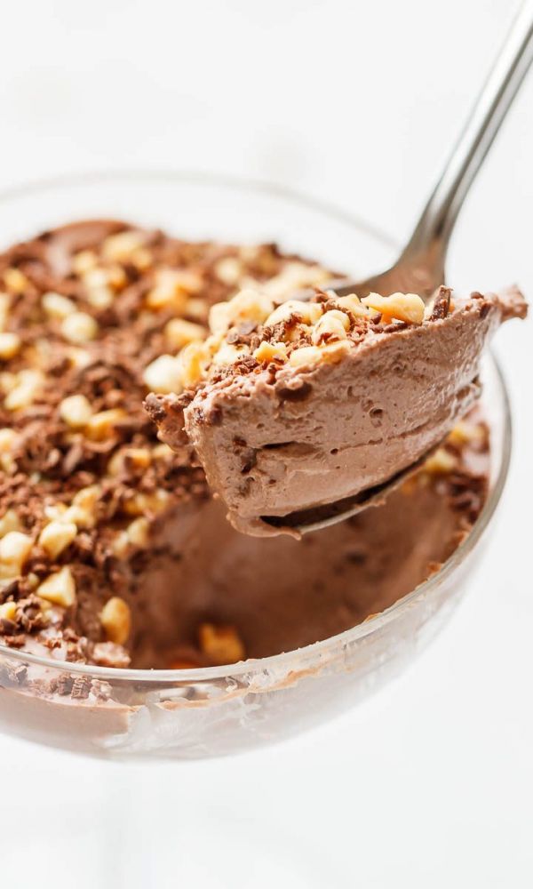 Keto Chocolate Frosty Dessert