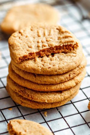 3-Ingredient Peanut Butter Cookies {Keto & Low Carb}