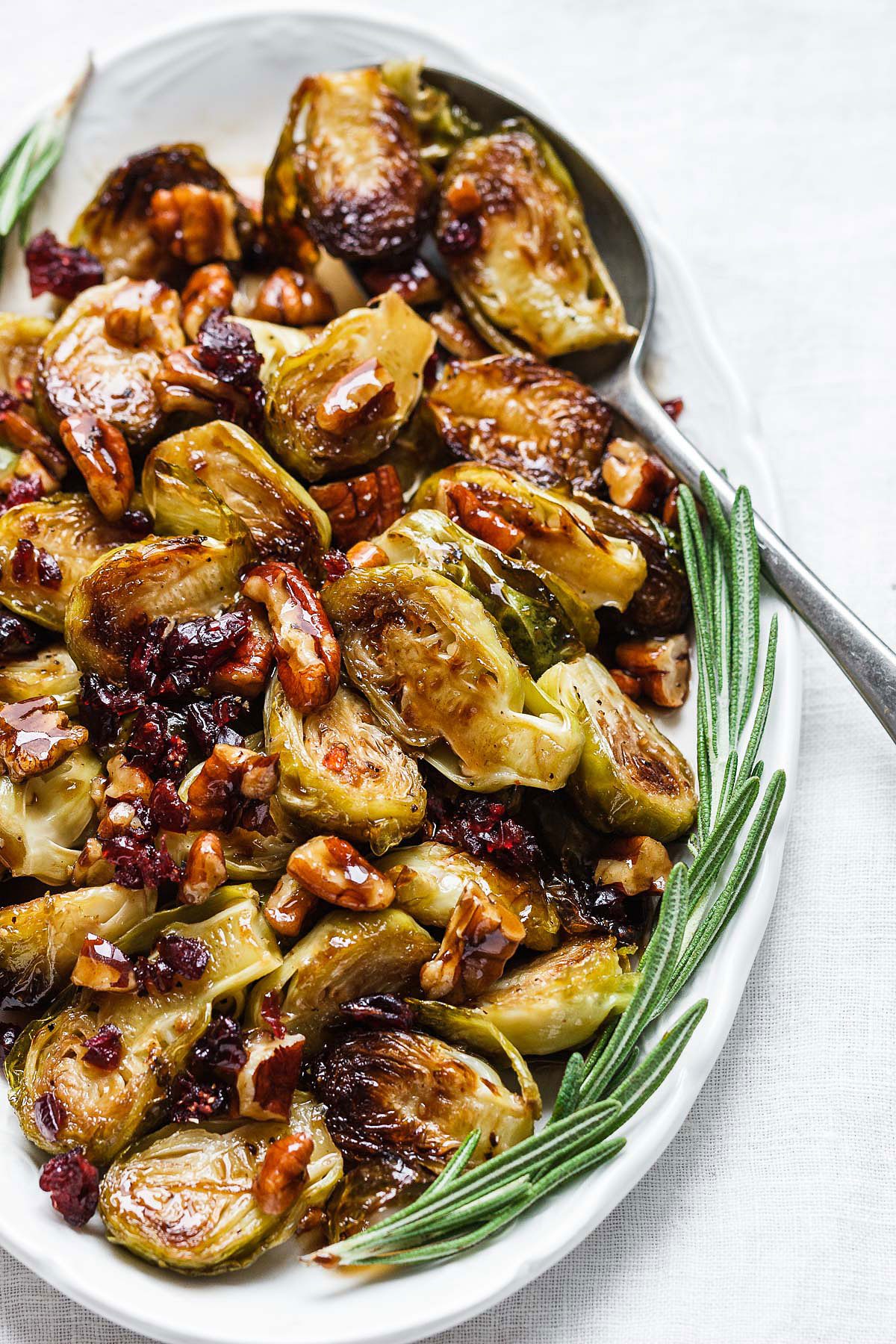 Balsamic Honey Roasted Brussels Sprouts Recipe — Eatwell101