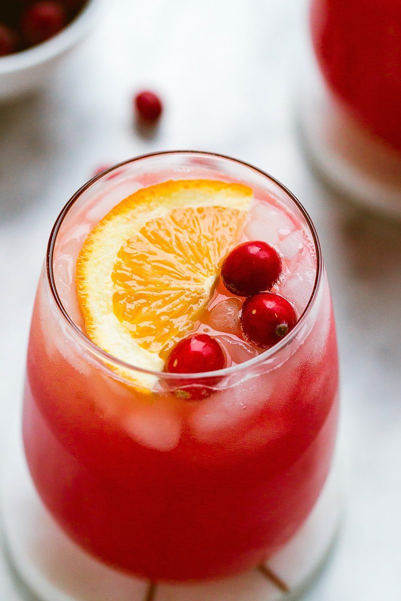 Cranberry Gin Cocktail Recipe Eatwell101
