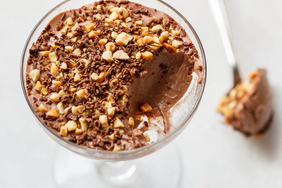 Keto Chocolate Frosty Dessert