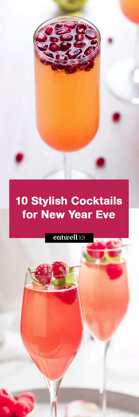10 Stylish Holiday Cocktails for a Perfect New Years Eve Party