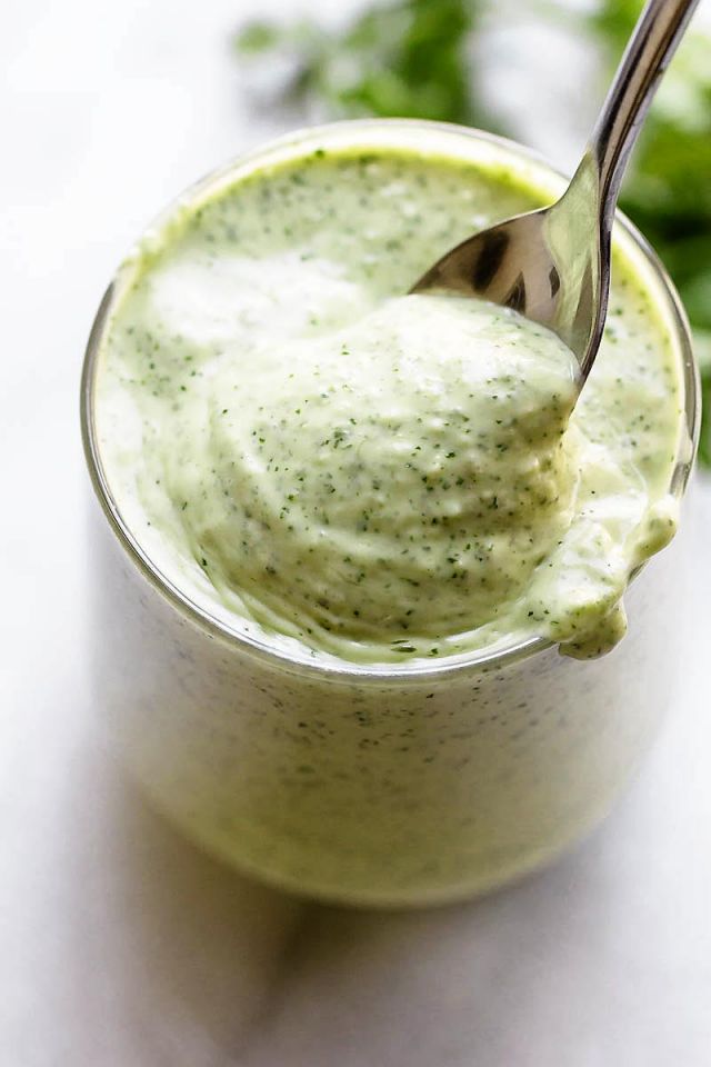 Creamy Cilantro Lime Dressing