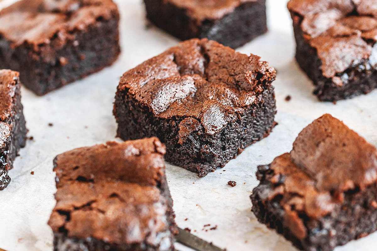 Super Fudgy Low-Carb Keto  Brownies Recipe