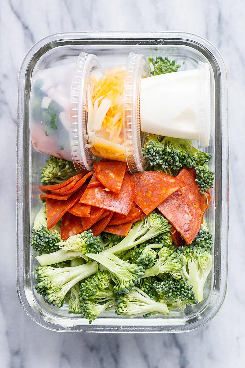 Meal Prep Broccoli Salad Recipe with Bacon – Meal Prep Salad Recipe —  Eatwell101