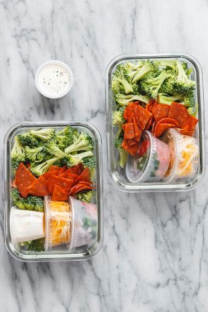 Broccoli Meal Prep Salad {Low-Carb / Keto}