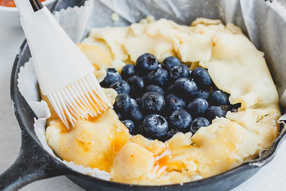 Simple Rustic Blueberry Tart Recipe — Eatwell101