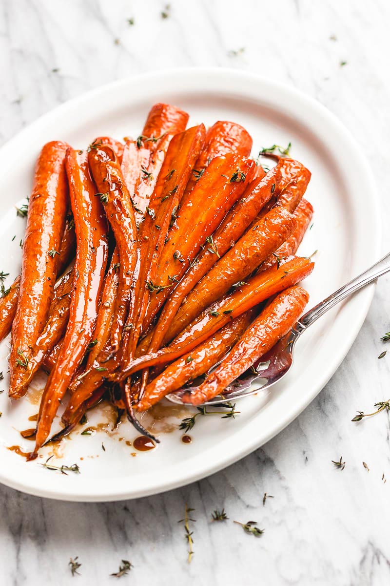 balsamic roasted carrots