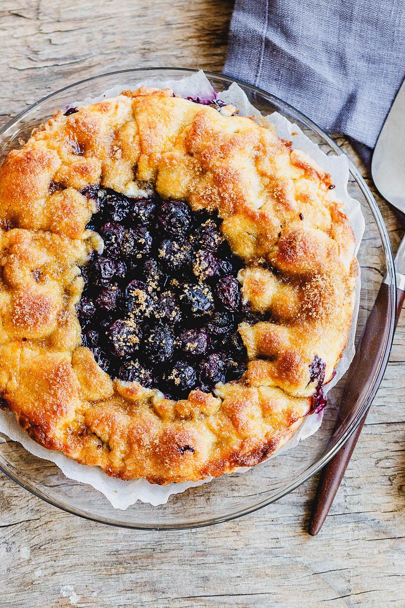 Simple Rustic Blueberry Tart Recipe — Eatwell101