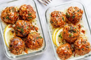 chicken meal prep menu