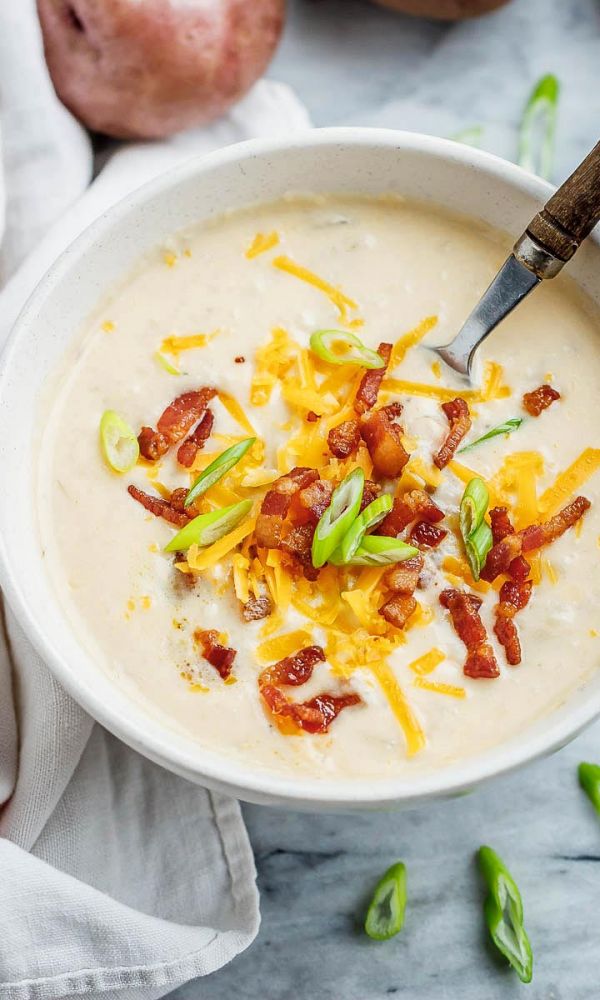 Instant-Pot Creamy  Potato Soup