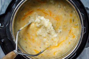 Instant-Pot Creamy  Potato Soup