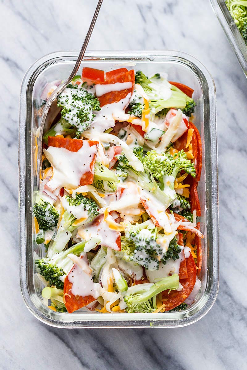 salad meal prep recipe