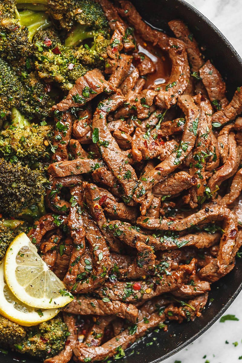 steak and broccoli recipe